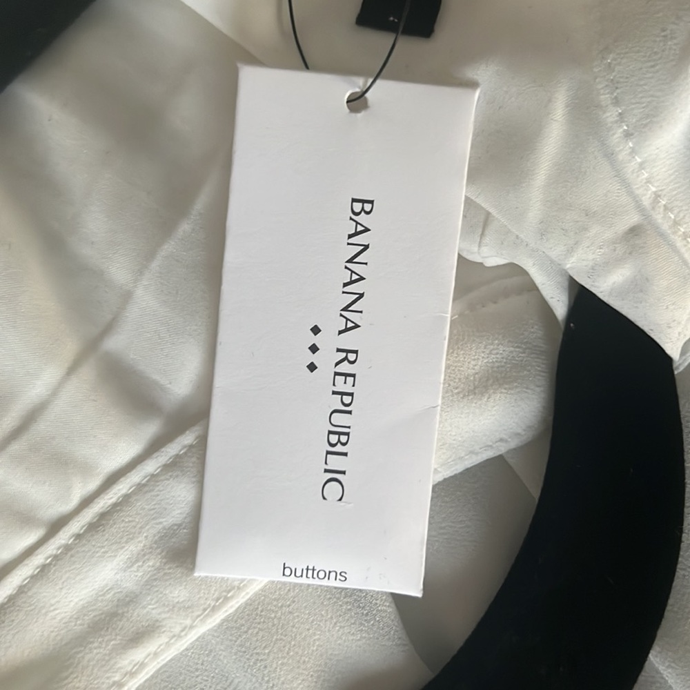 NWT Large white blouse - Picture 7 of 8